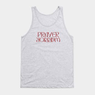 Prayer Warrior | Christian Typography Tank Top